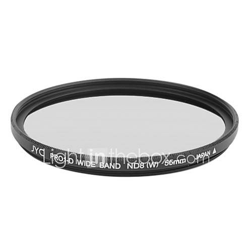 Genuine JYC Super Slim High Performance Wide Band ND8 Filter 55mm