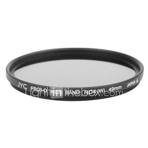 Genuine JYC Super Slim High Performance Wide Band ND4 Filter 49mm
