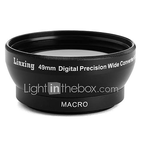 Professional 49mm 0.45x WIDE Angle and Macro Conversion Lens