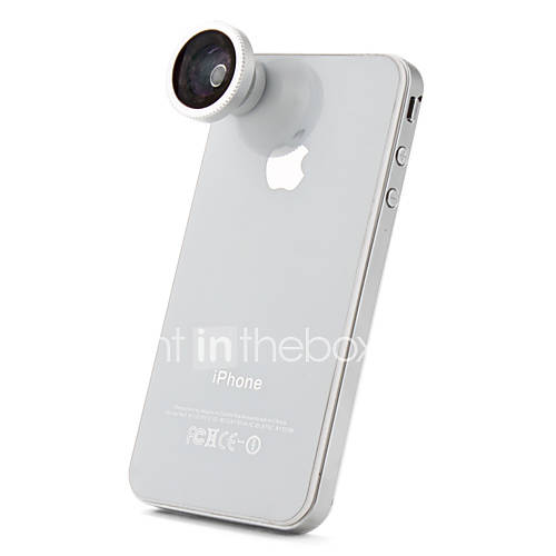 180 Degree Fish Eye Lens for for iPhone, iPad Other Cellphone (Blue Film)