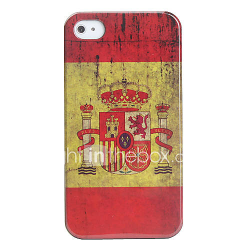 Antique Spain Flag Case for iPhone 4 and 4S