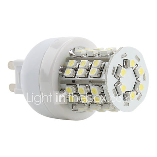 G9 3W 48x3528 SMD 150LM 5500 6500K Natural White Light LED Corn Bulb (230V)