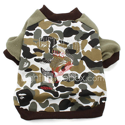 Military Style Dog Sweater (XS XXL, Camouflage)