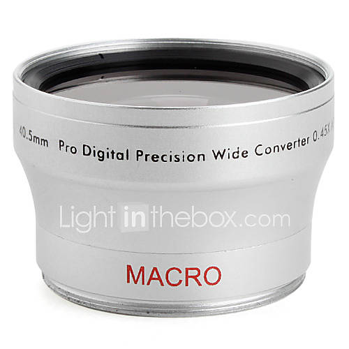 Professional 40.5mm 0.45x Wide Angle and Macro Conversion Lens