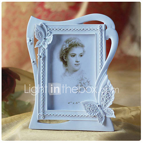 Butterfly Design Resin Photo Frame