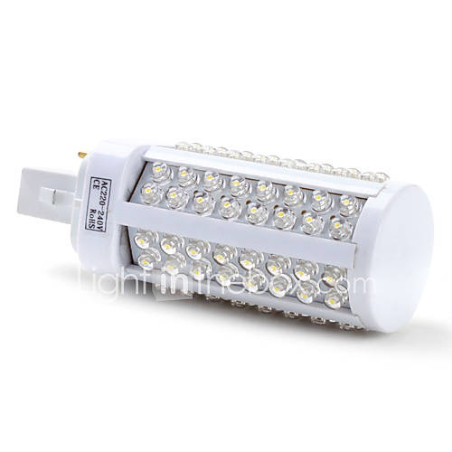 G24 4W 96 LED 250 300LM 5500 6500K Natural White Light Bulb (220 240V)