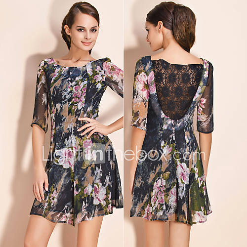 impressão ts vestido de renda de impressão de 294746 2016 por $44.99