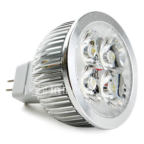 MR16 4W 360LM 5000K Natural White Light LED Spot Bulb (12V)
