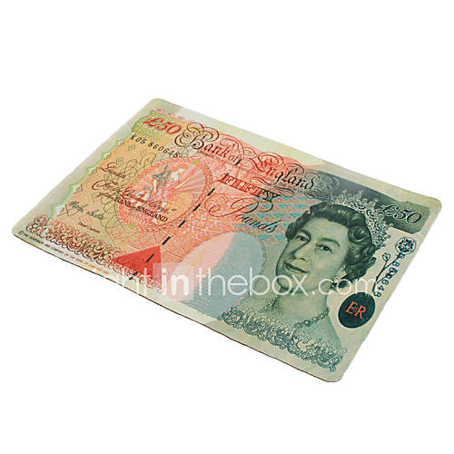 Great British Pounds Style Mouse Pad