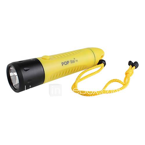 POP lite F8 Rechargeable Diving Flashlight (600 Lumens, with Cree T6 LED)