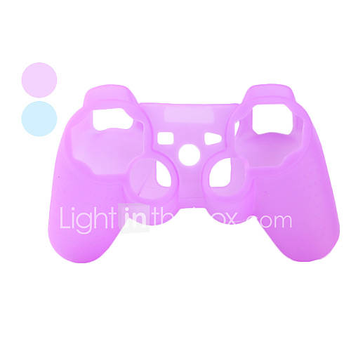 Protective Transparent Style Silicone Case for PS3 Controller (Assorted Colors)