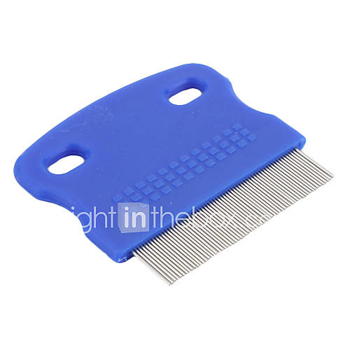 Portable Mini Grooming Comb for Small Pets (Blue)