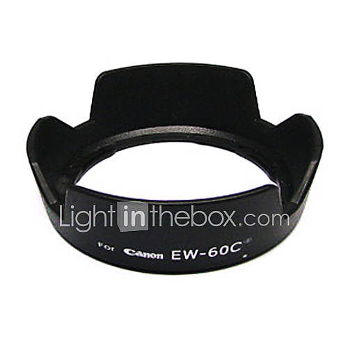 EW 60C EW60C Lens Hood Flower Crown for CANON 500D/550D/600D EF S 18 55mm Lens