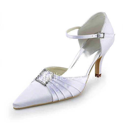 Women's Shoes Silk Stiletto Heel Heels / Pointed Toe Heels Wedding ...