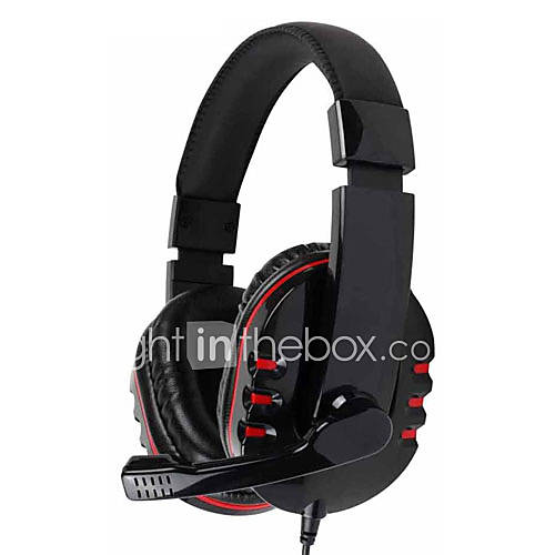 Kanen Stereo Headphone Headset with Mic for Gamers (Assorted Colors)