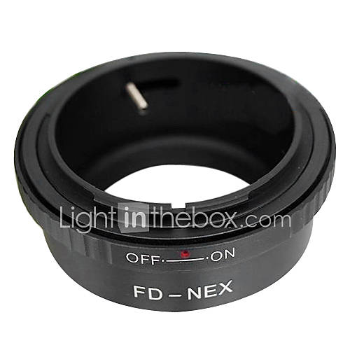 FD Lens to SONY NEX 5 NEX 3 NEX VG10 NEX C3 E Mount Adapter