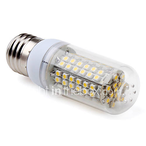 E27 5W 96x3528 SMD 250 300LM 2800 3300K Warm White LED Corn Bulb (220 240V)