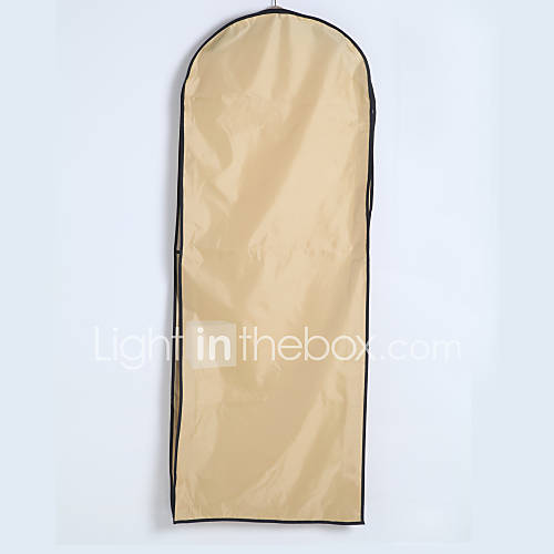 Elegant Two Layers Waterproof Cotton / Tulle Gown Length Garment Bag