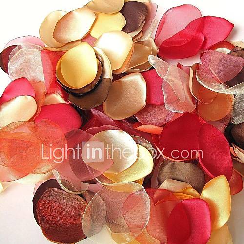 Colorful Handmade Fall Leaves Decoration   Pack of 200 Pieces (5 Colors Mixed)