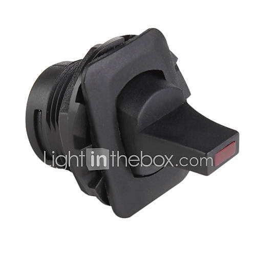 Car Rocker Button Switch with Red Indicator