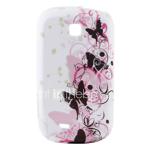 Flower Pattern Soft TPU Back Protective Case for Samsung Galaxy Mini S5570(Multi Color)