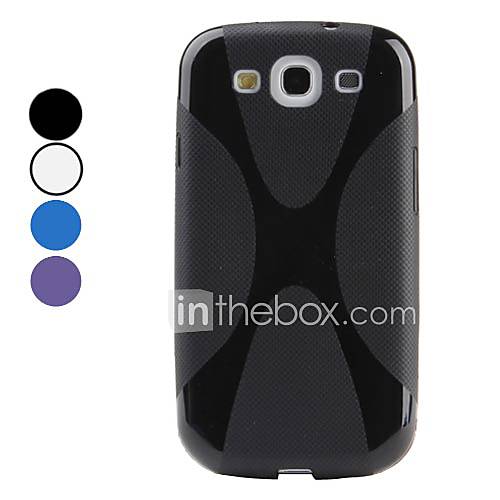 Protective Soft Silicone Back Case for Samsung Galaxy S3 I9300 (Assorted Colors)