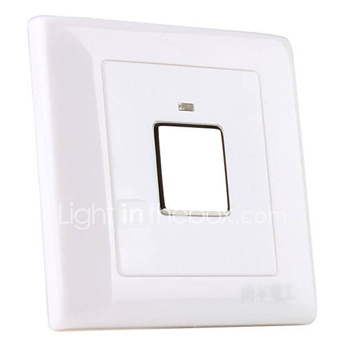 3 Wire System Wall Mount Touch Sensor LED Light Switch (180 240V)