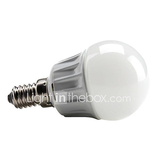 E14 4W 340 360LM 3000 3500K Warm White Light LED Ball Bulb (220V)