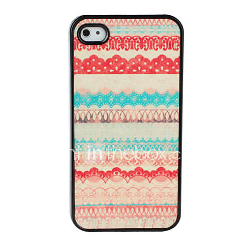 Special Pattern Dull Polish Hard Case for iPhone 4 and 4S (Multi Color)
