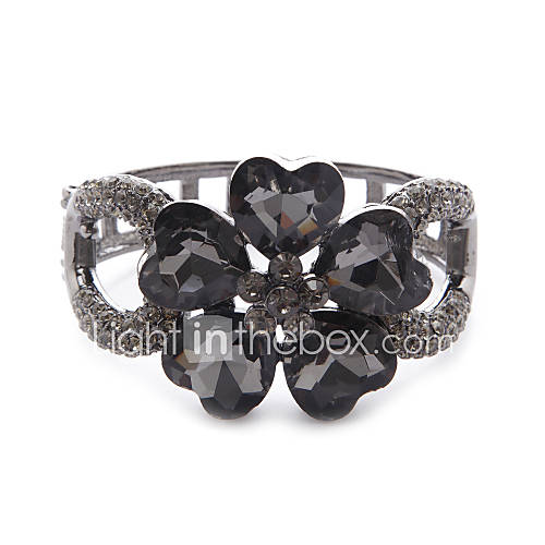 Fashion Ladies Five Leaves Lucky Flower Bracelet