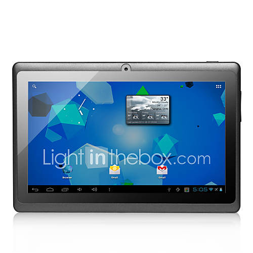 Starlight Blue 7 Wifi Tablet(Android 4.1, 4G ROM, 512M RAM, Camera)