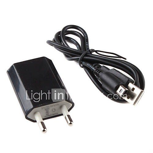 EU Plug USB Charging Cable for Nintendo Dsi, Dsixl and 3DS