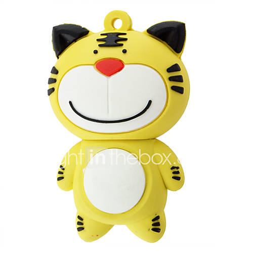 16 GB Tiger Shaped USB 2.0 Flash Drive