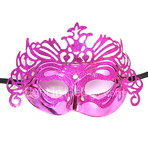 Party Masquerade Glitter fancy dress mask Woman Halloween Costume(1 Pieces)