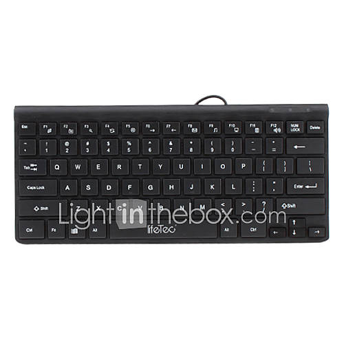 Ultra Thin Mini USB 2.0 QWERTY Keyboard