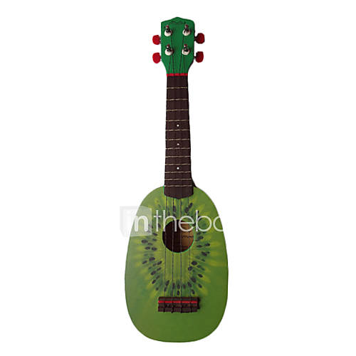 (Kiwi) Basswood Fruit design Ukulele with Bag/String/Picks(Random Color of Pegs)