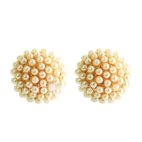 Little Pearl Hemispherical Earrings