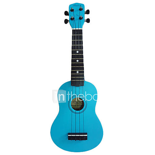 (Deep Blue) Mahogany Soprano Ukulele with Bag/String/Picks