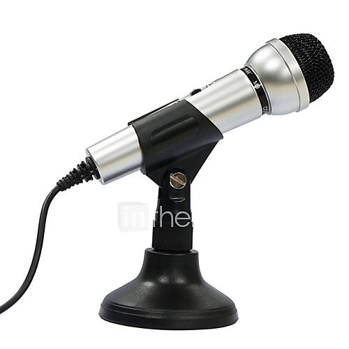 Salar M9 Noise Cancling Unidirectional Microphone with Stand