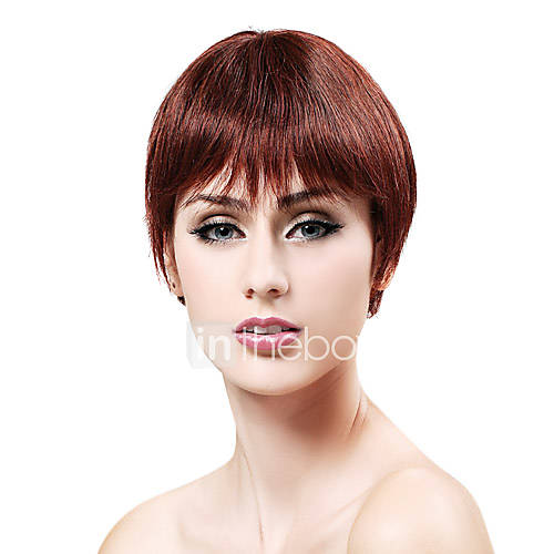 Capless Short 100% Human Hair Wig