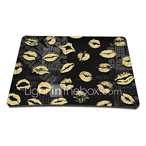 Nude Lips Gaming Optical Mouse Pad (9 x 7)