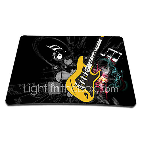 Punk Guitar Gaming Optical Mouse Pad (9 x 7)