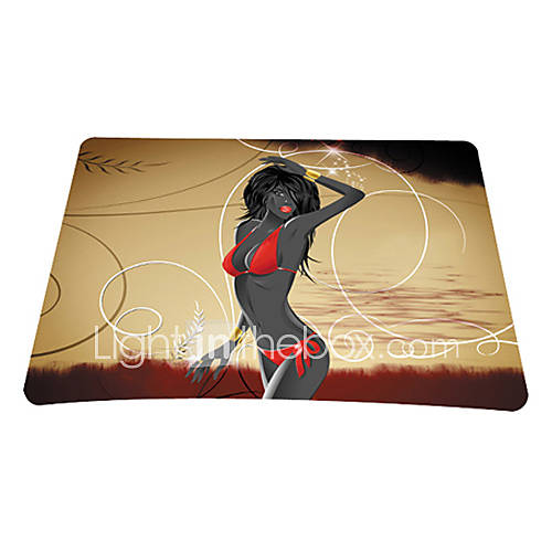 Hot Girl Gaming Optical Mouse Pad (9 x 7)