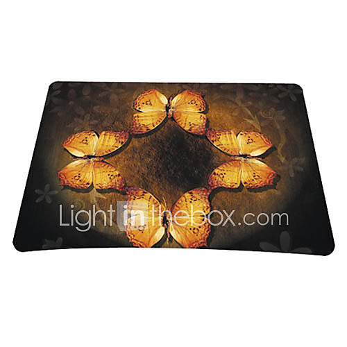 Golden Butterfly Gaming Optical Mouse Pad (9 x 7)