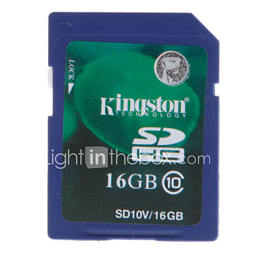 16GB Kingston Class 10 SD/TF SDHC Memory Card