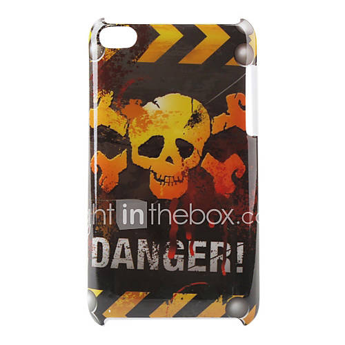 Skull Pattern Hard Case for iPod Touch 4