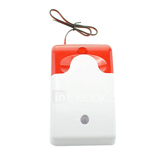 Mini Security Alarm Strobe Light and Siren