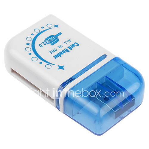 All in 1 Memery Card Reader for SD MicroSD MiniSD M2 MMC Card