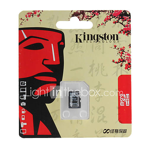 8GB Kingston Class 4 Micro SD/TF SDHC Flash Memory Card