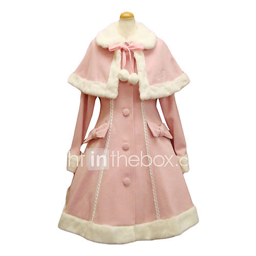 Coat Sweet Lolita Lolita Cosplay Lolita Dress Red / Black / Pink ...